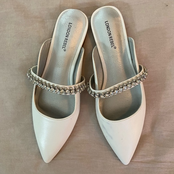 London Rebel Crystal Flats - Picture 9 of 10